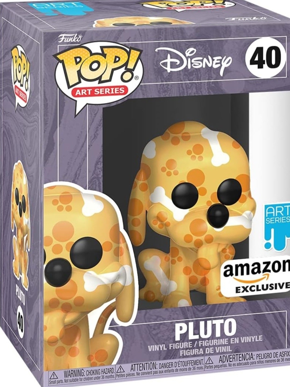 Funko Disney Pluto Vinyl Figure (Art Series)